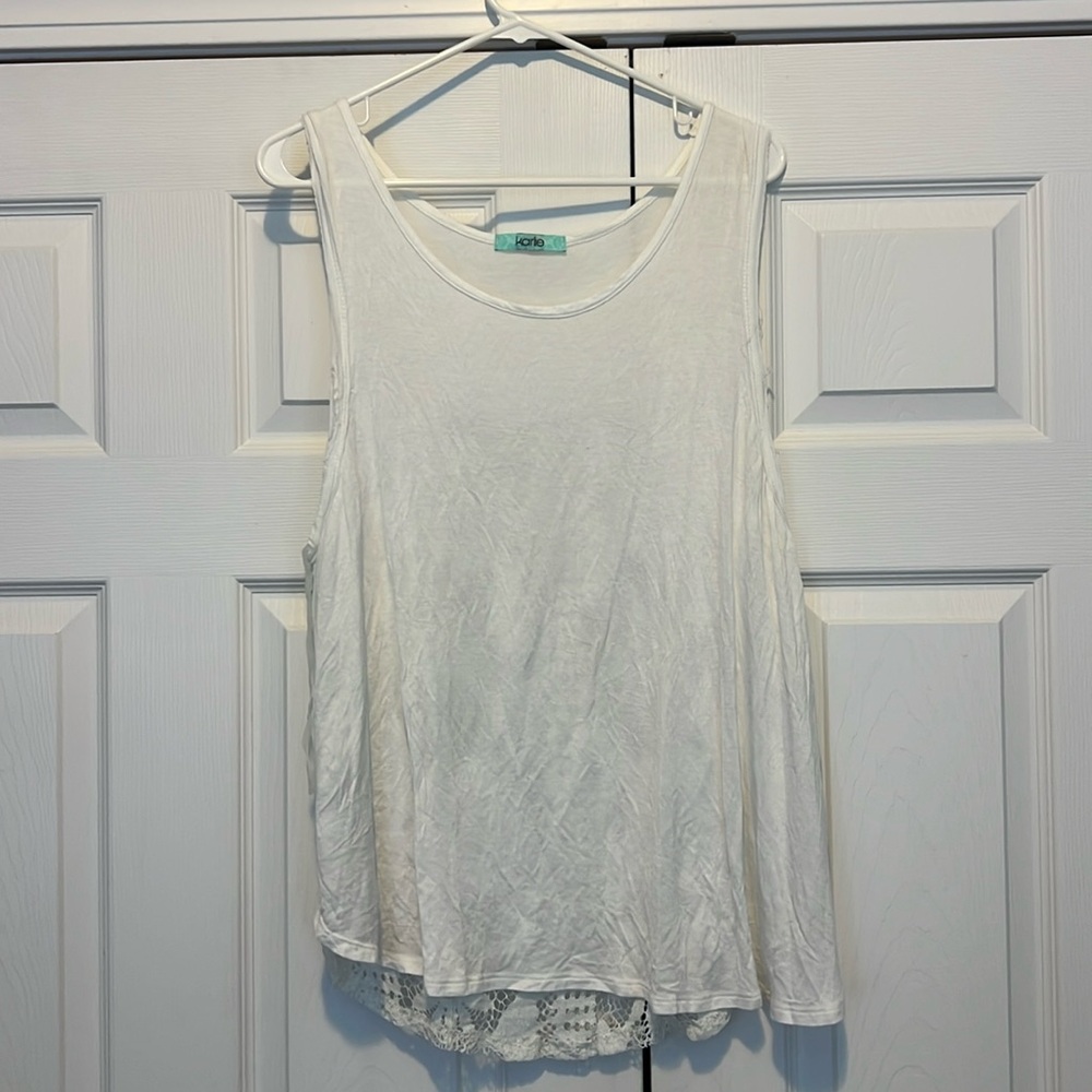 White Basic Tank
